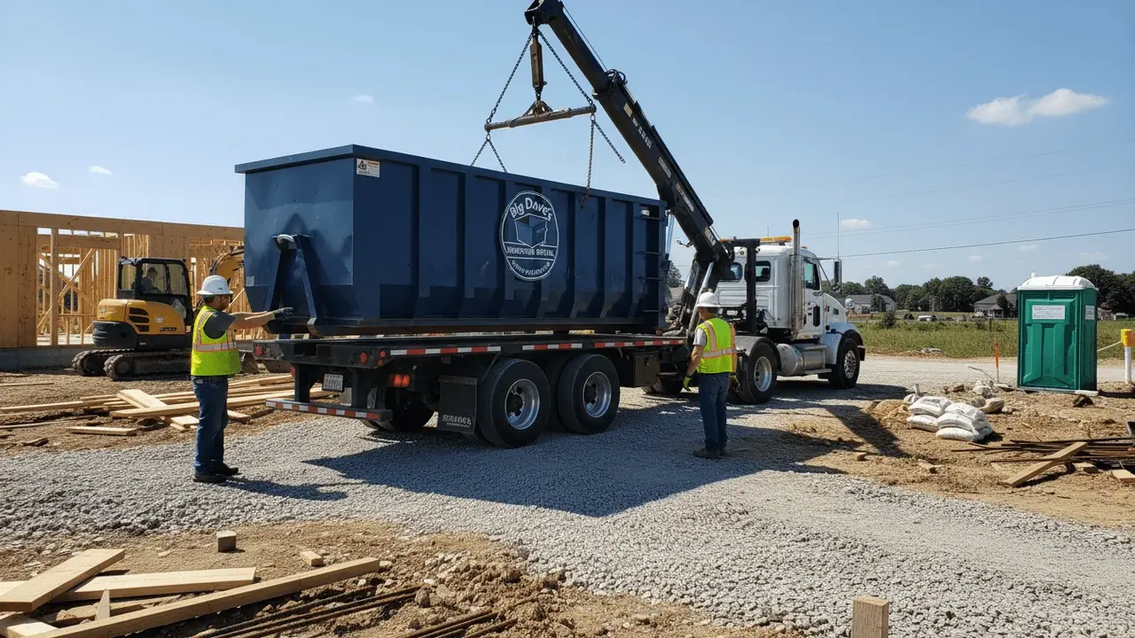 Construction Dumpster Rental in Murfreesboro, TN