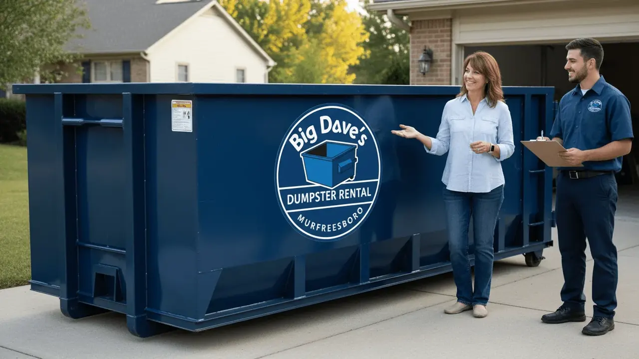 Dumpster Permit Rules Murfreesboro, TN | Big Dave's