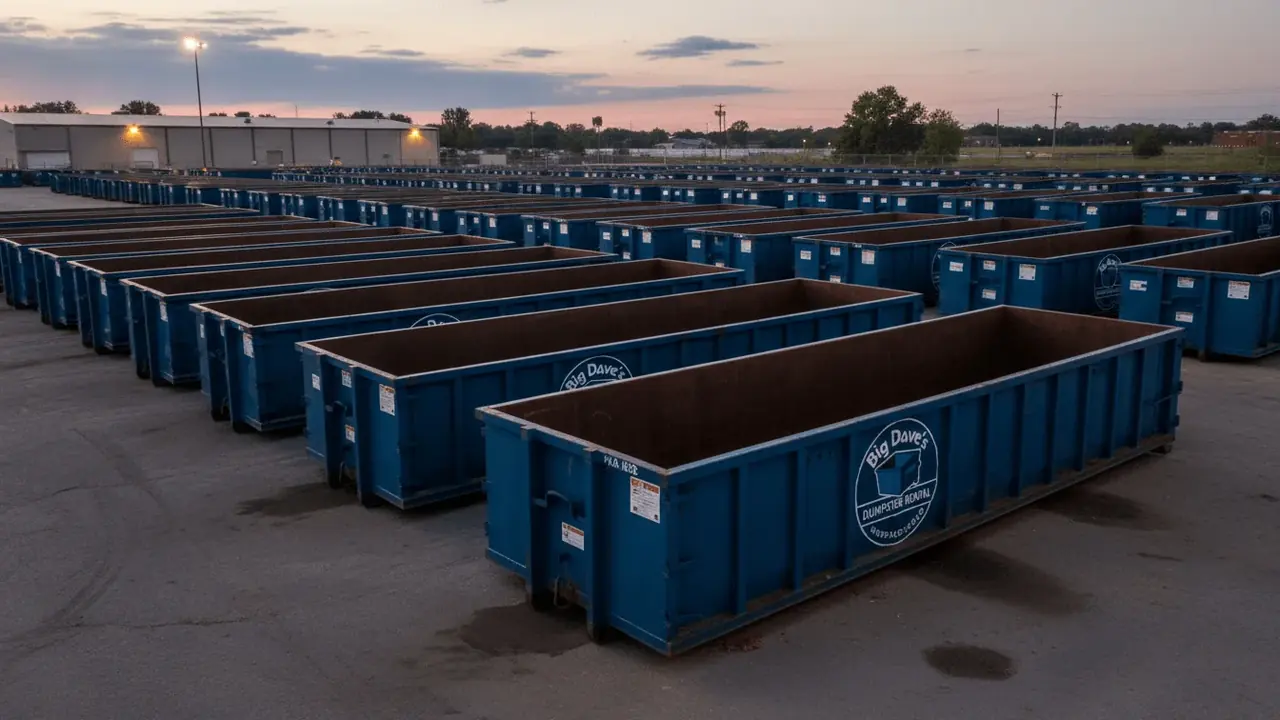 The range of roll-off dumpster sizes available in Murfreesboro, TN