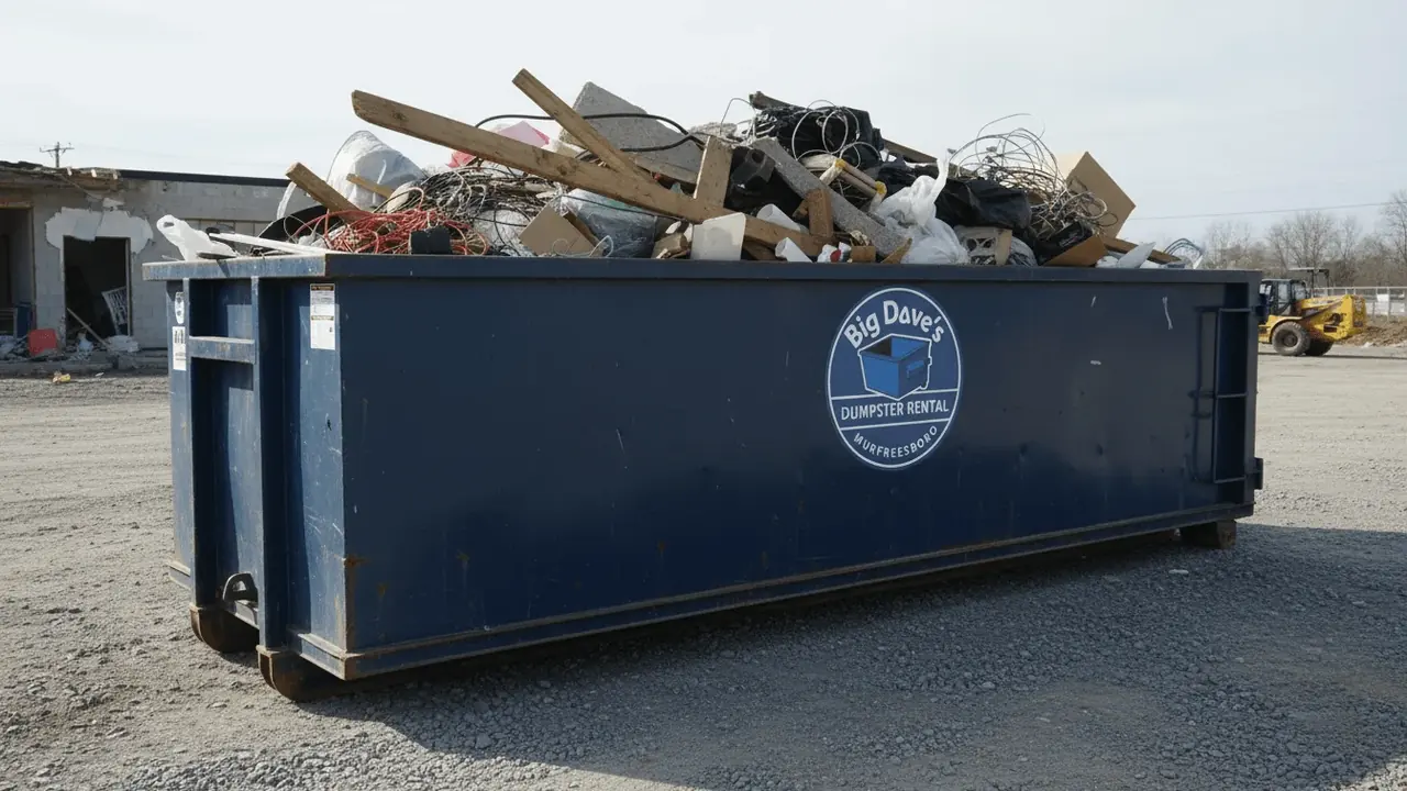 Estate Cleanout Dumpsters in Murfreesboro, TN