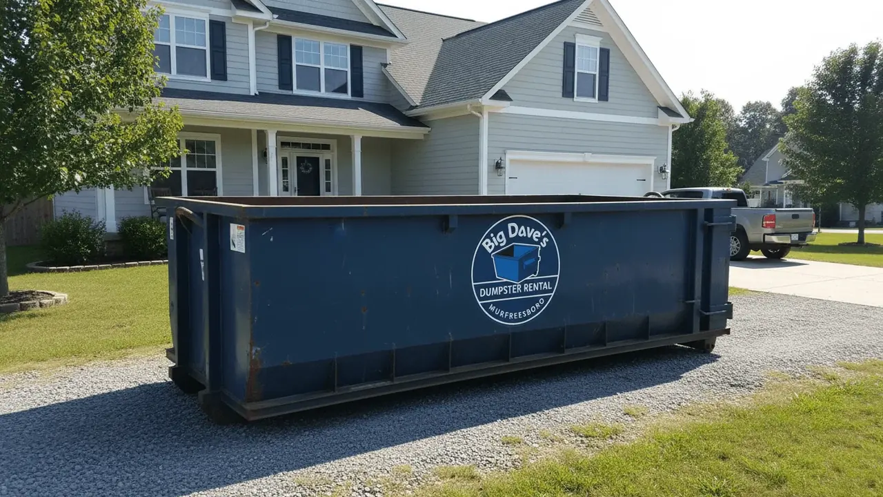 Residential Dumpster Rental in Murfreesboro, TN
